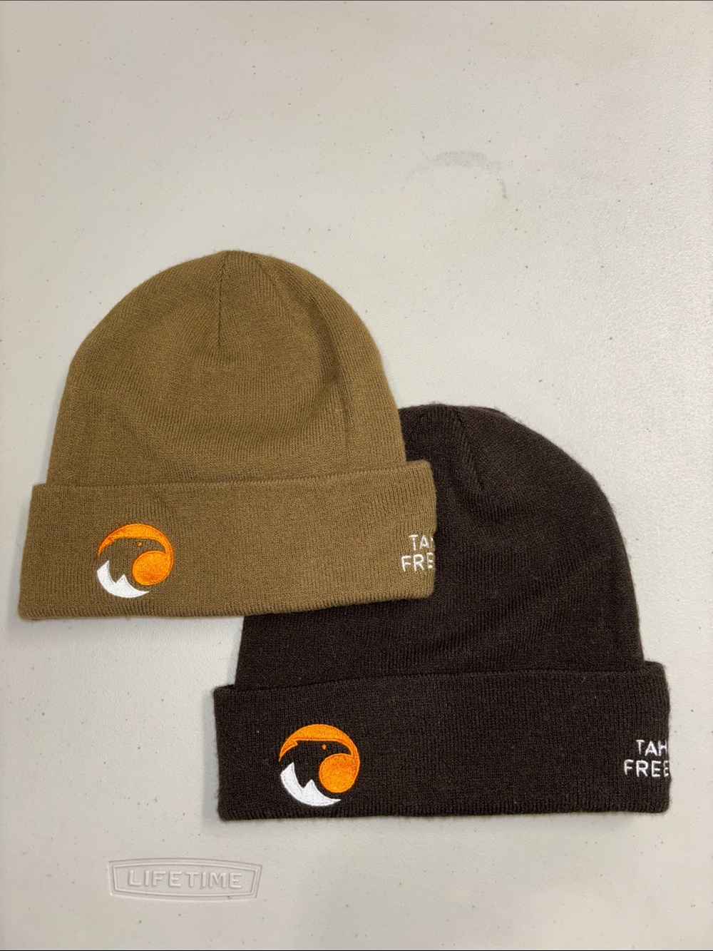 FlyLow Palisades Lake Tahoe beanie hat bundle